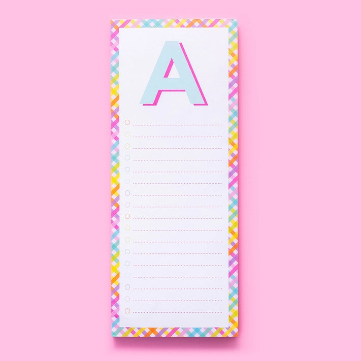 Letter List Pad