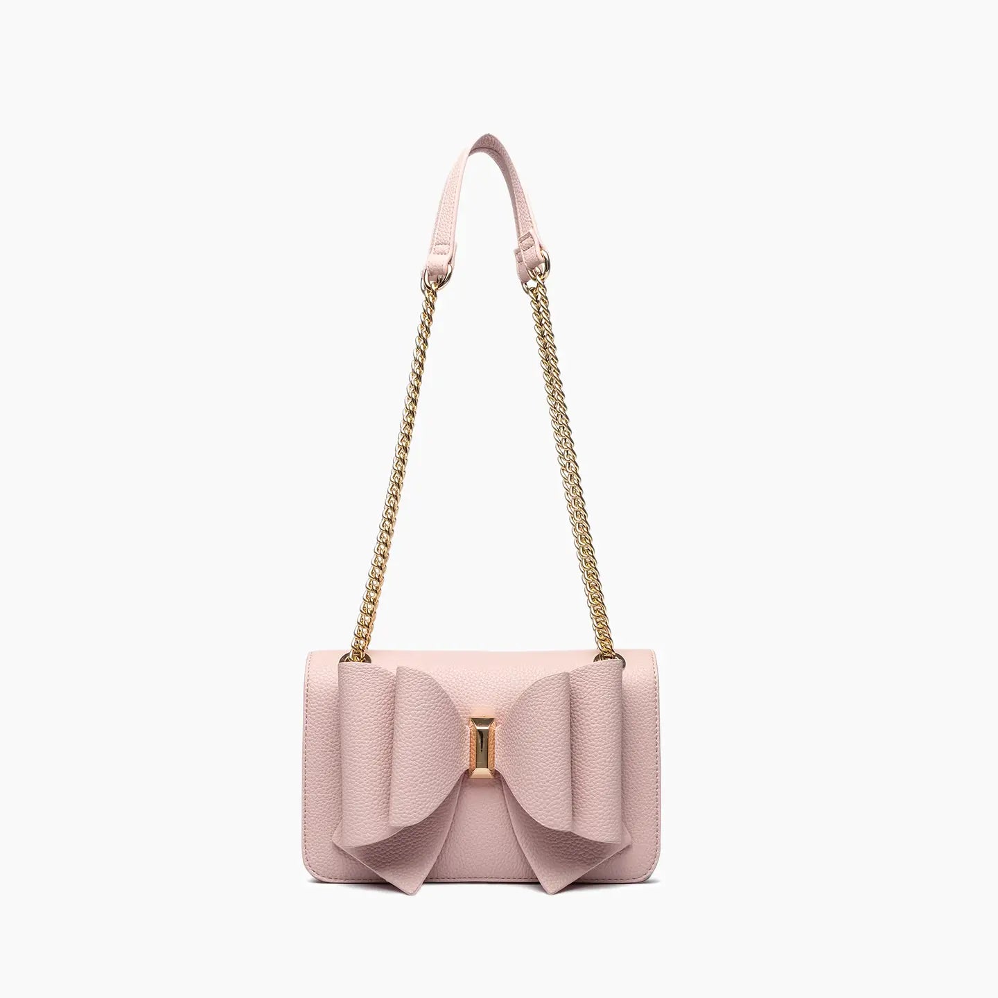 Jane Blush Bow Crossbody