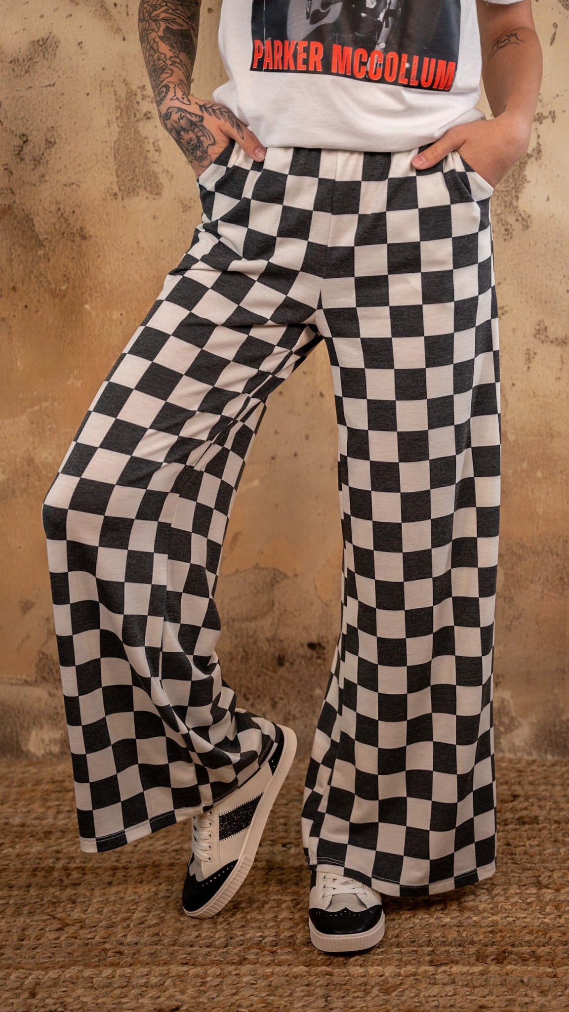 Jules Checkered Pants