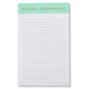 Adulting + Other Hard Shit Notepad