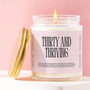 Thirty & Thriving Candle