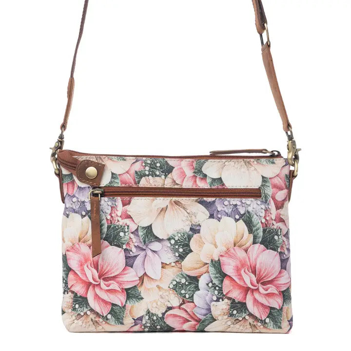 Meadow Blush Zip Crossbody