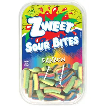 Sour Rainbow Rope Bites