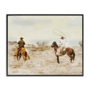 Wranglin' Cowboys Framed Art