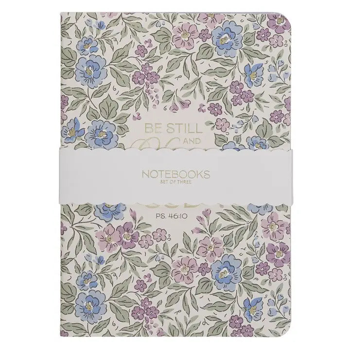 Be Still Floral Notebook Set