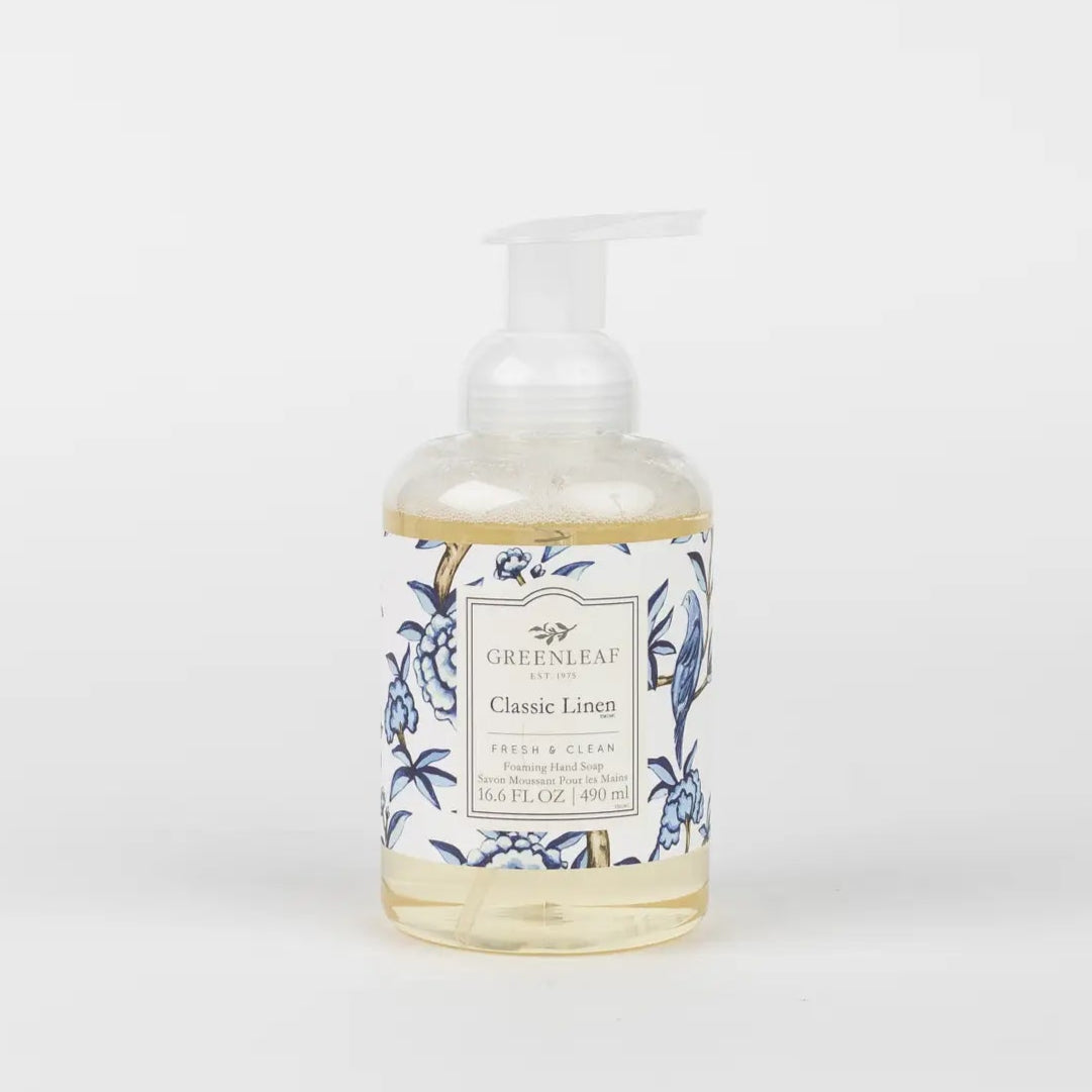 Classic Linen Foaming Hand Soap