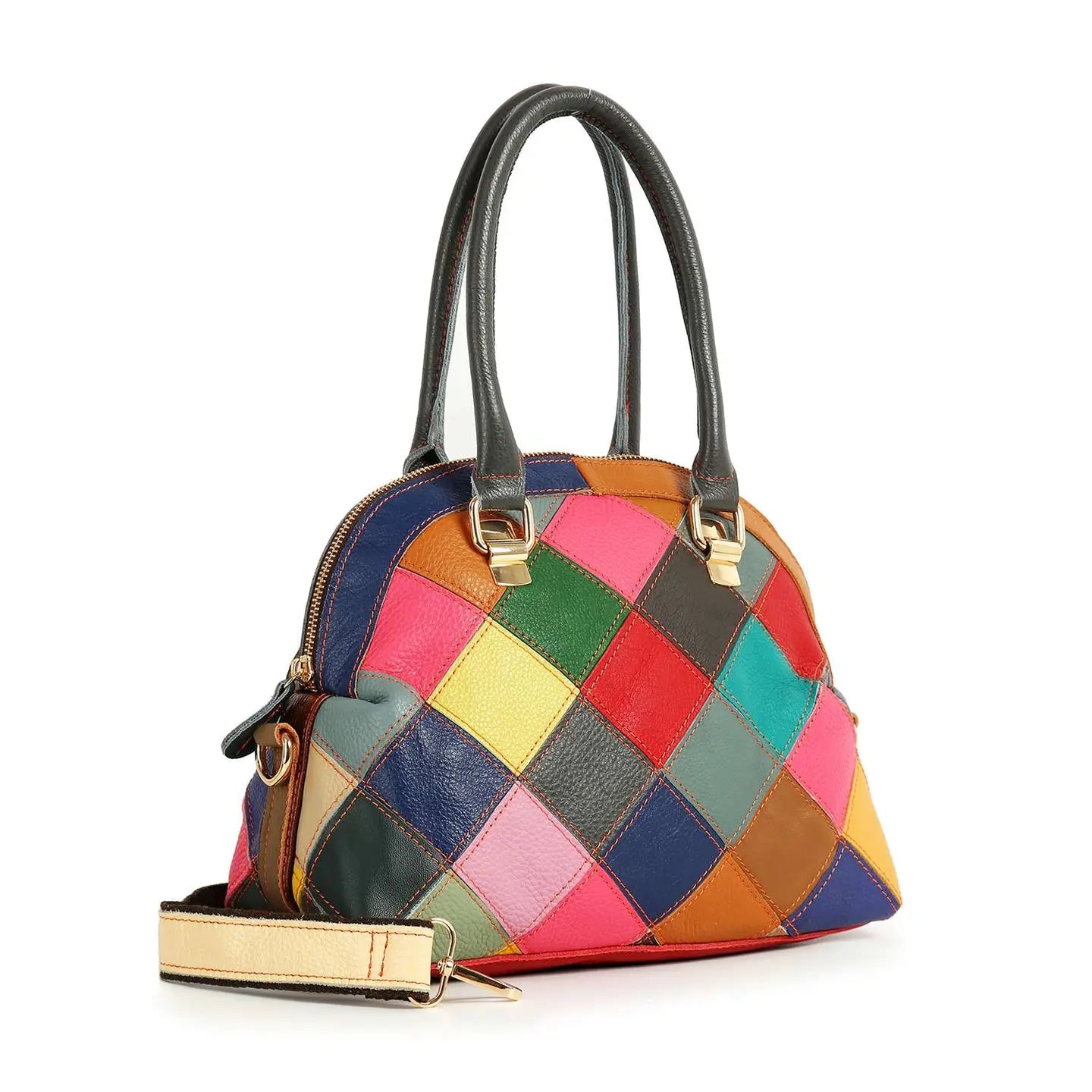 Penny Patchwork Satchel