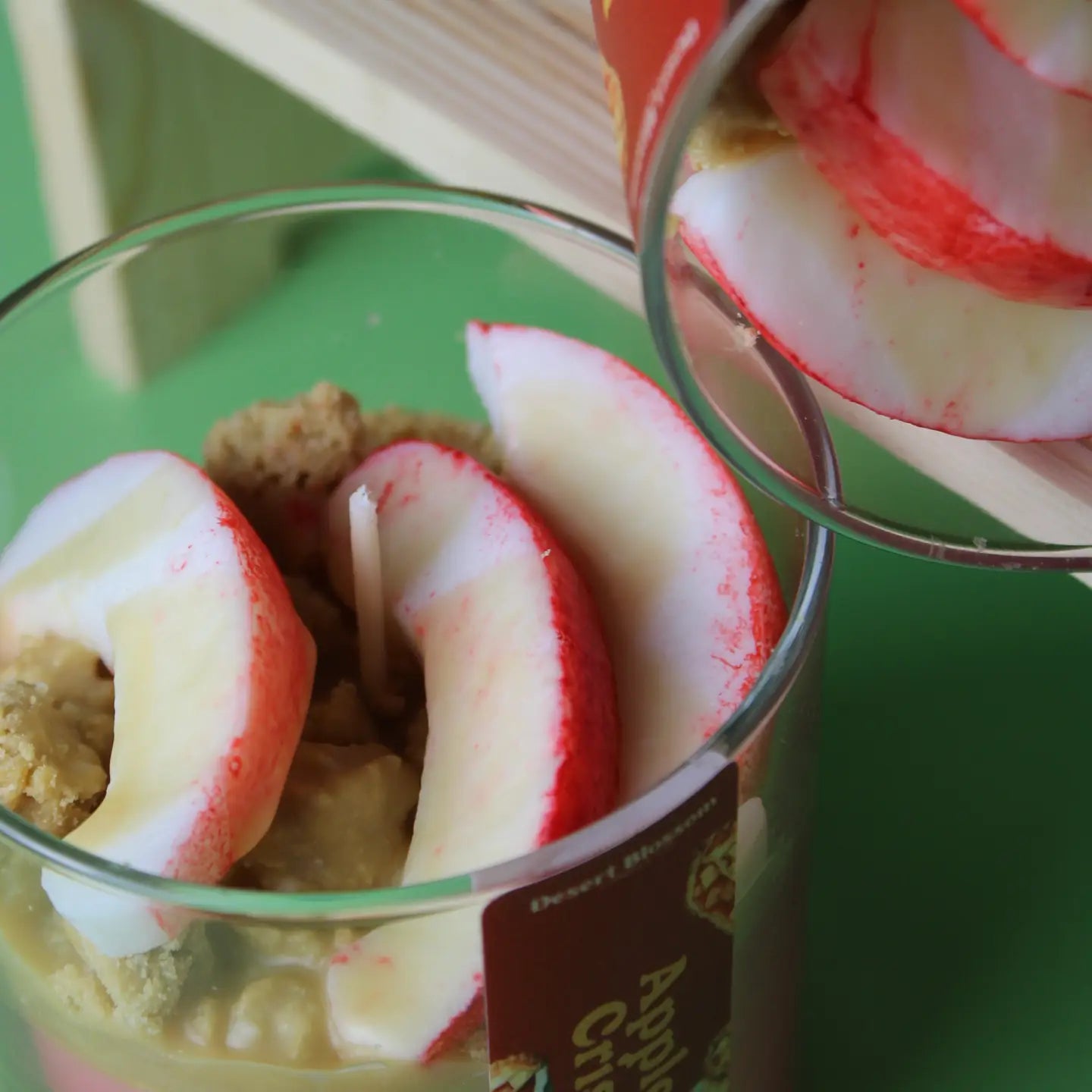 Apple Crisp Dessert Candle