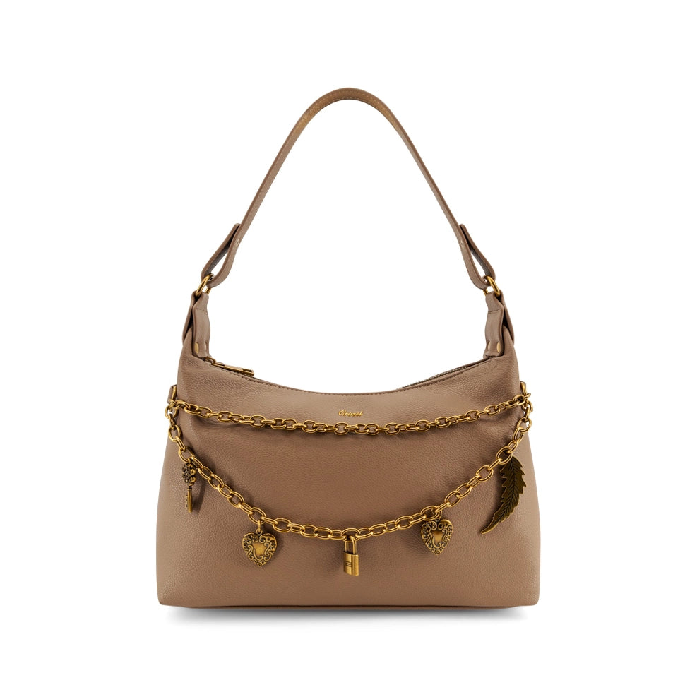 Dreamer Taupe Shoulder Bag