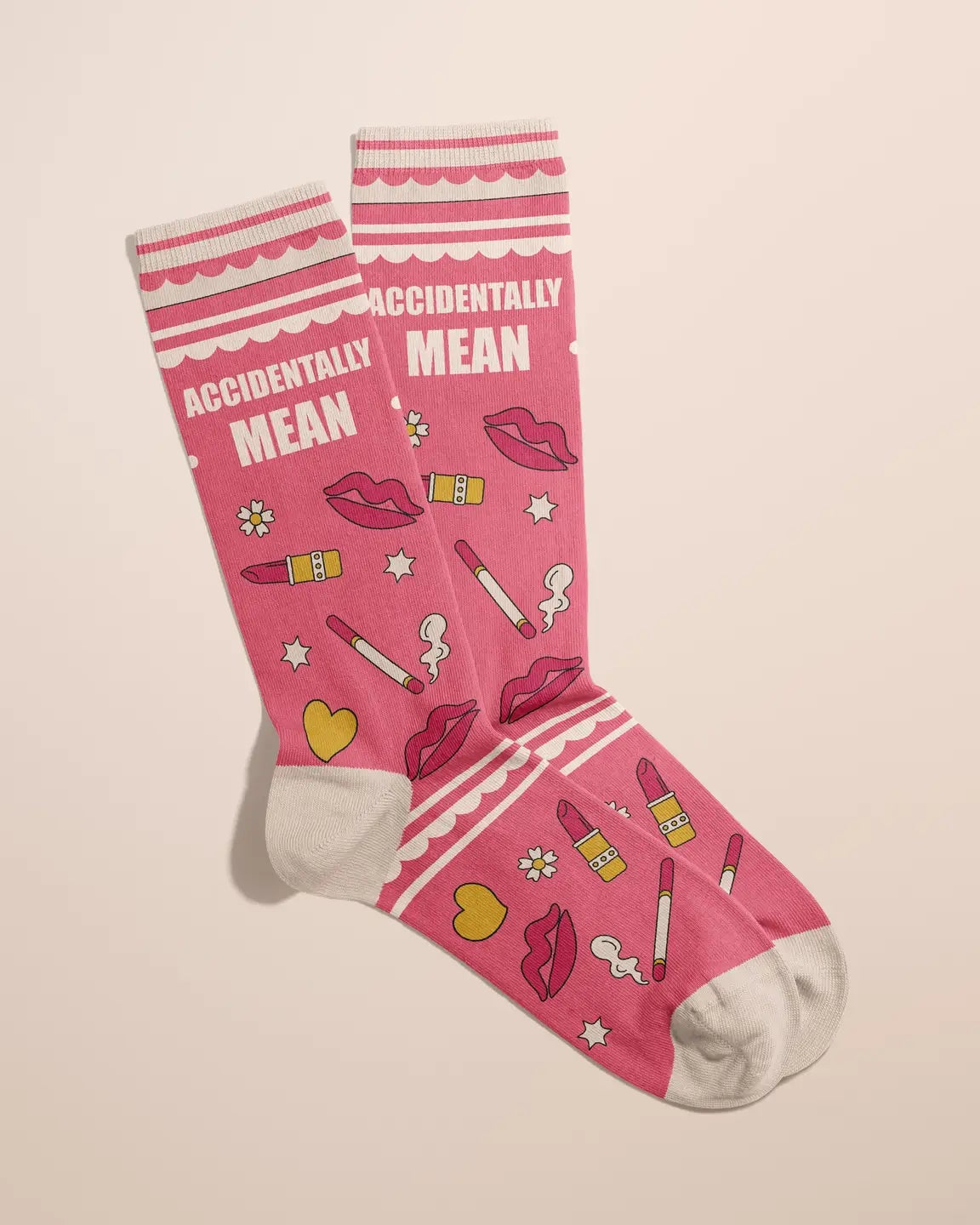 Accidentally Mean Socks