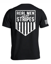 Real Men Wear Stripes Tee