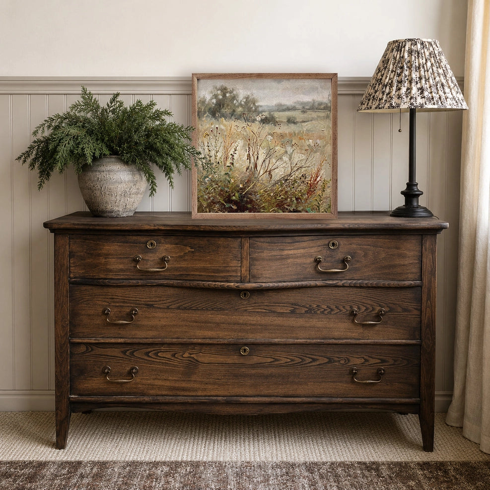 Windblown Prairie Stems Wall Art