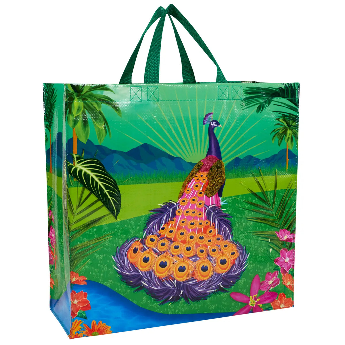 Peacock Shopper Tote