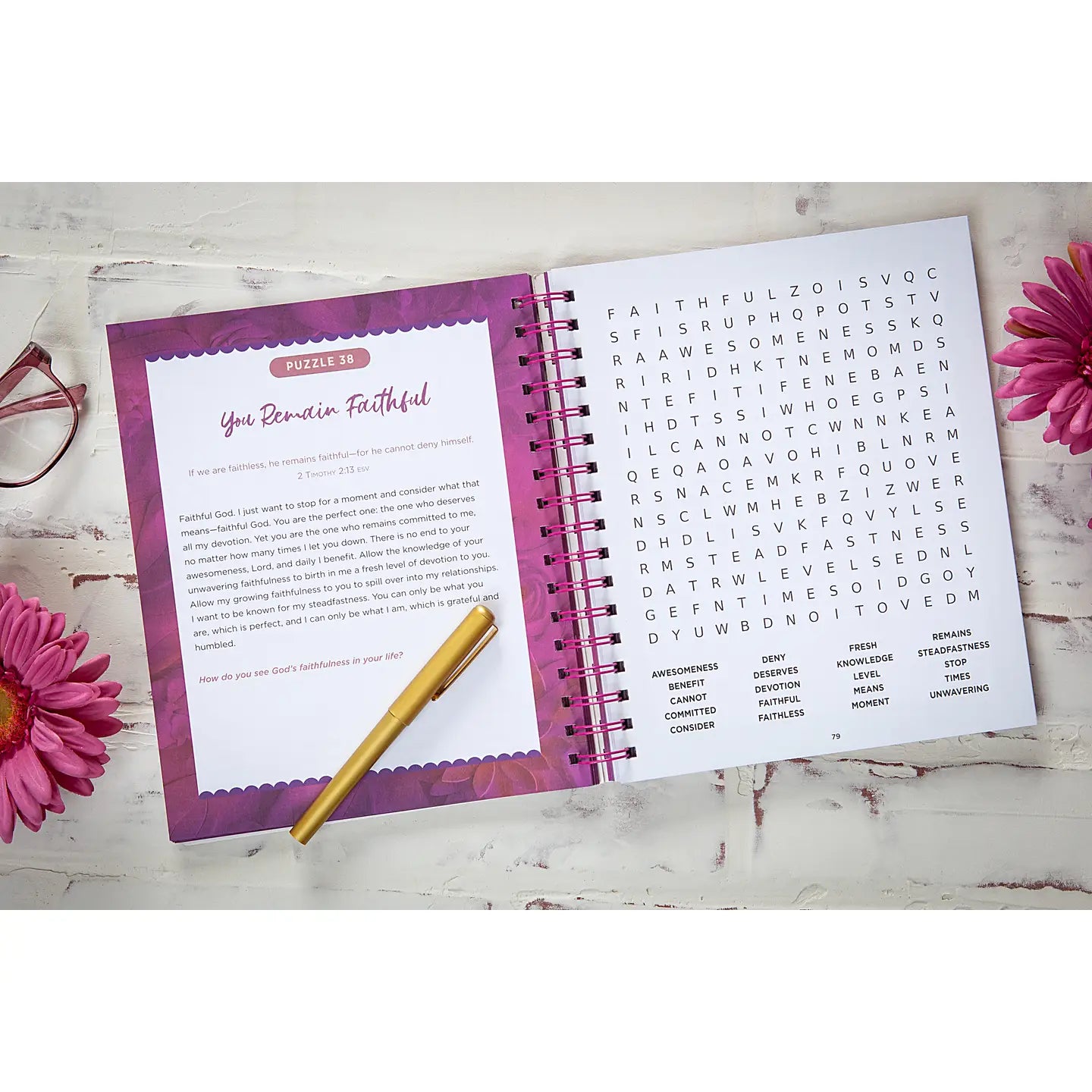 100 Days Prayer - Word Search Devotional