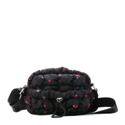 Cherries Quilted Drawstring Crossbody