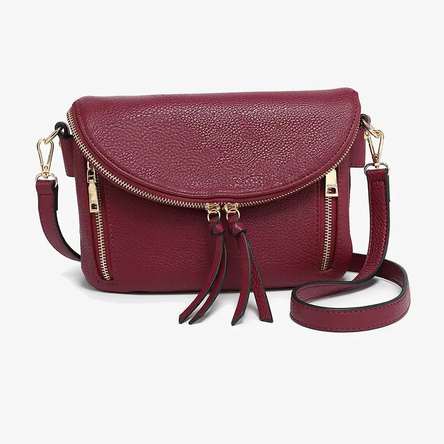 Aubrey Wine Crossbody