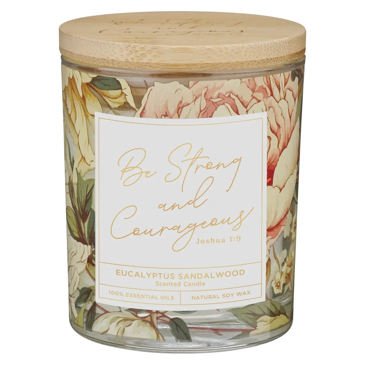 Joshua 1:9 Candle