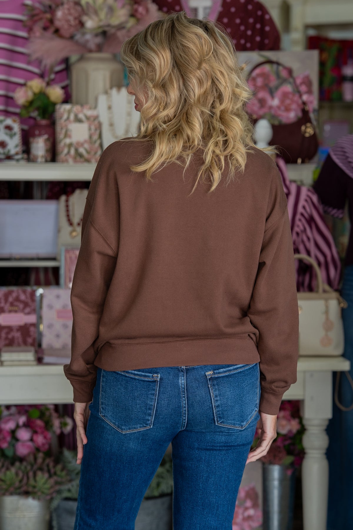 Diana Brown Sweatshirt