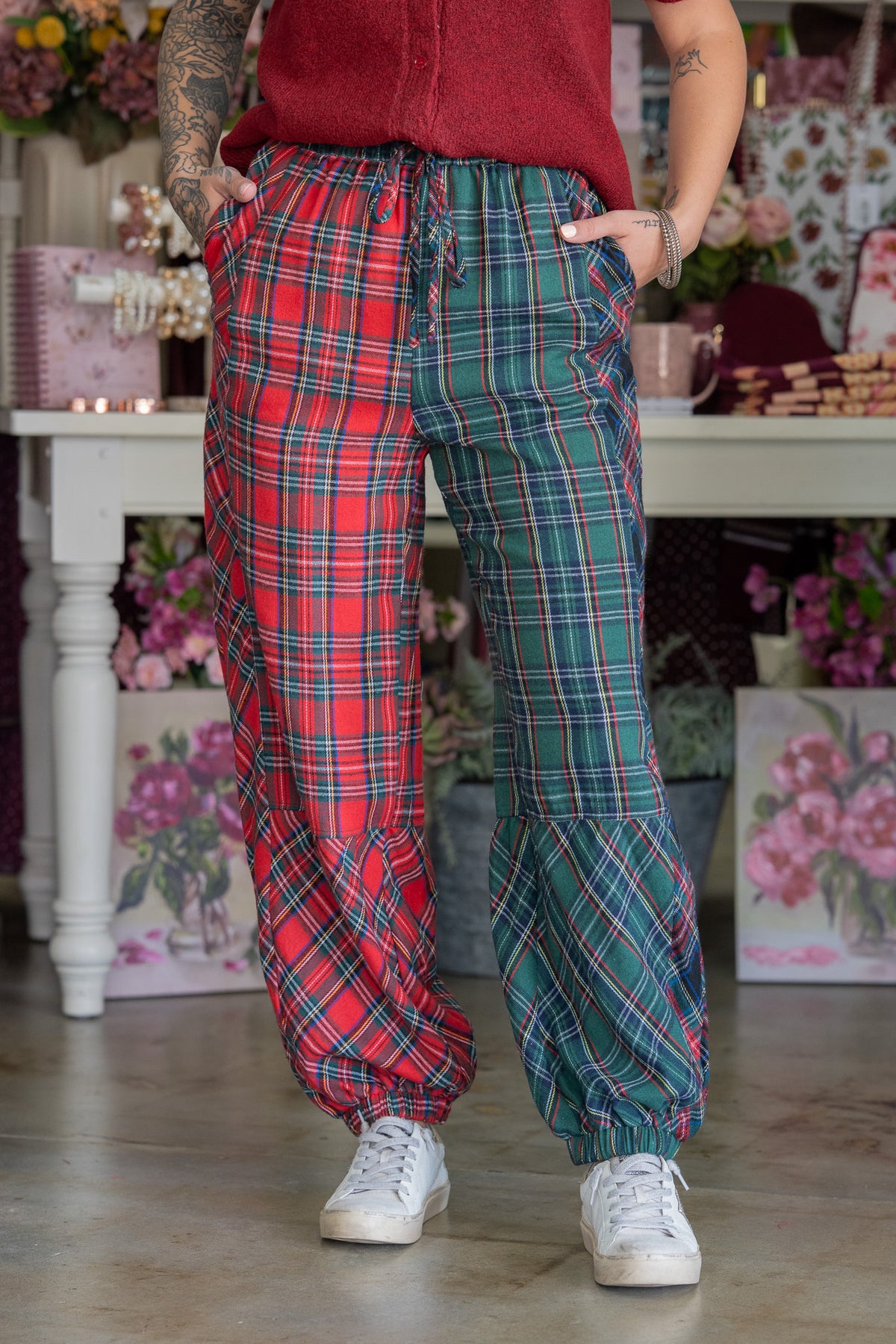 Holly Jolly Plaid Pants