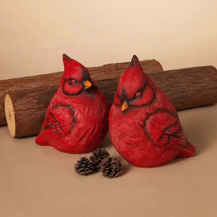 Resin Sleeping Cardinal