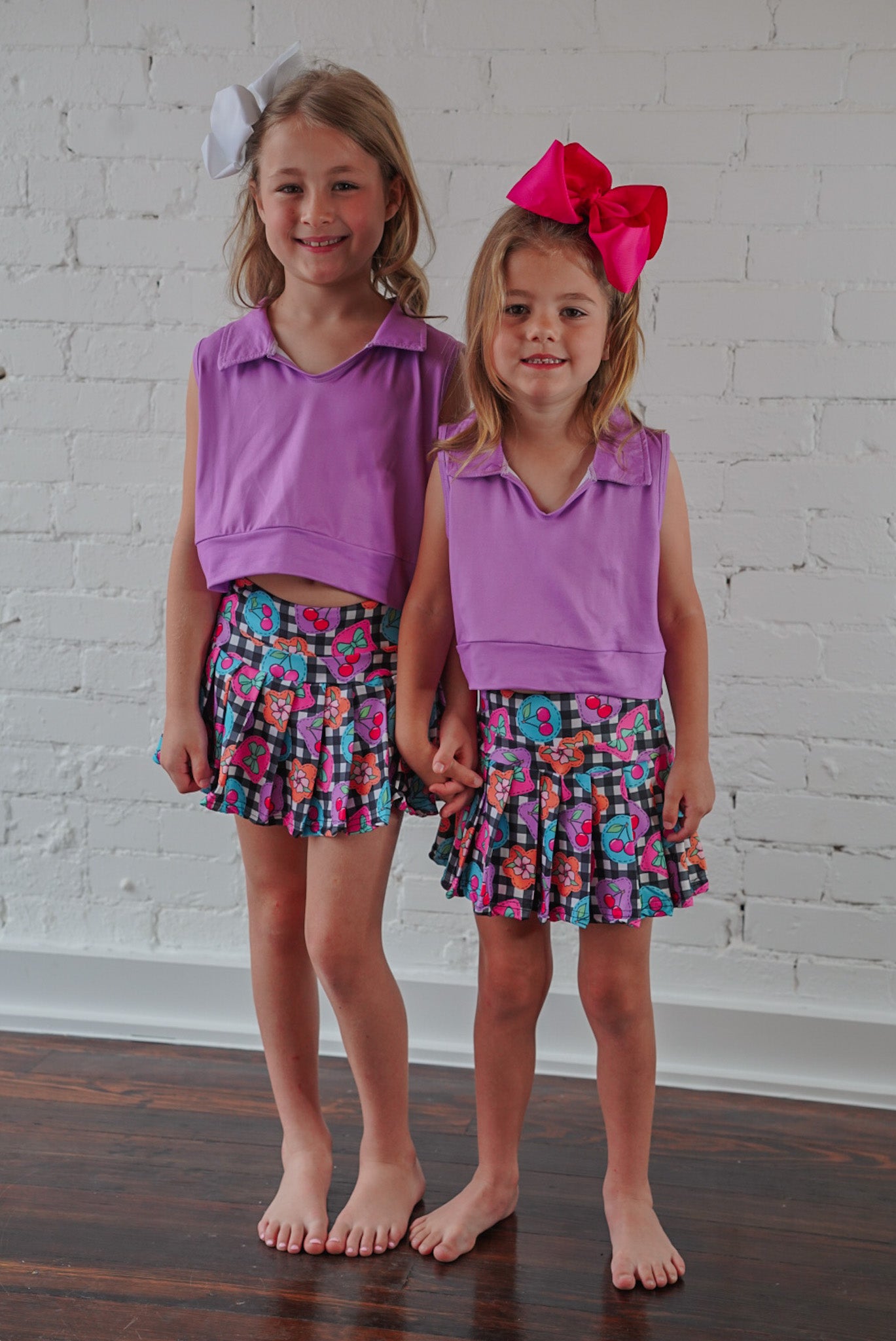 Cherry Good Mood Skirt & Tank Set