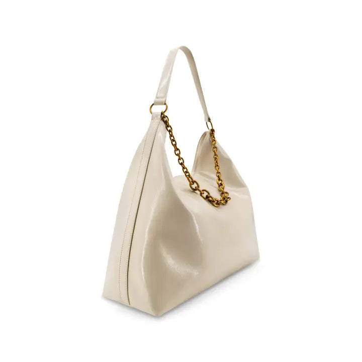 Marlo Ivory Chain Hobo
