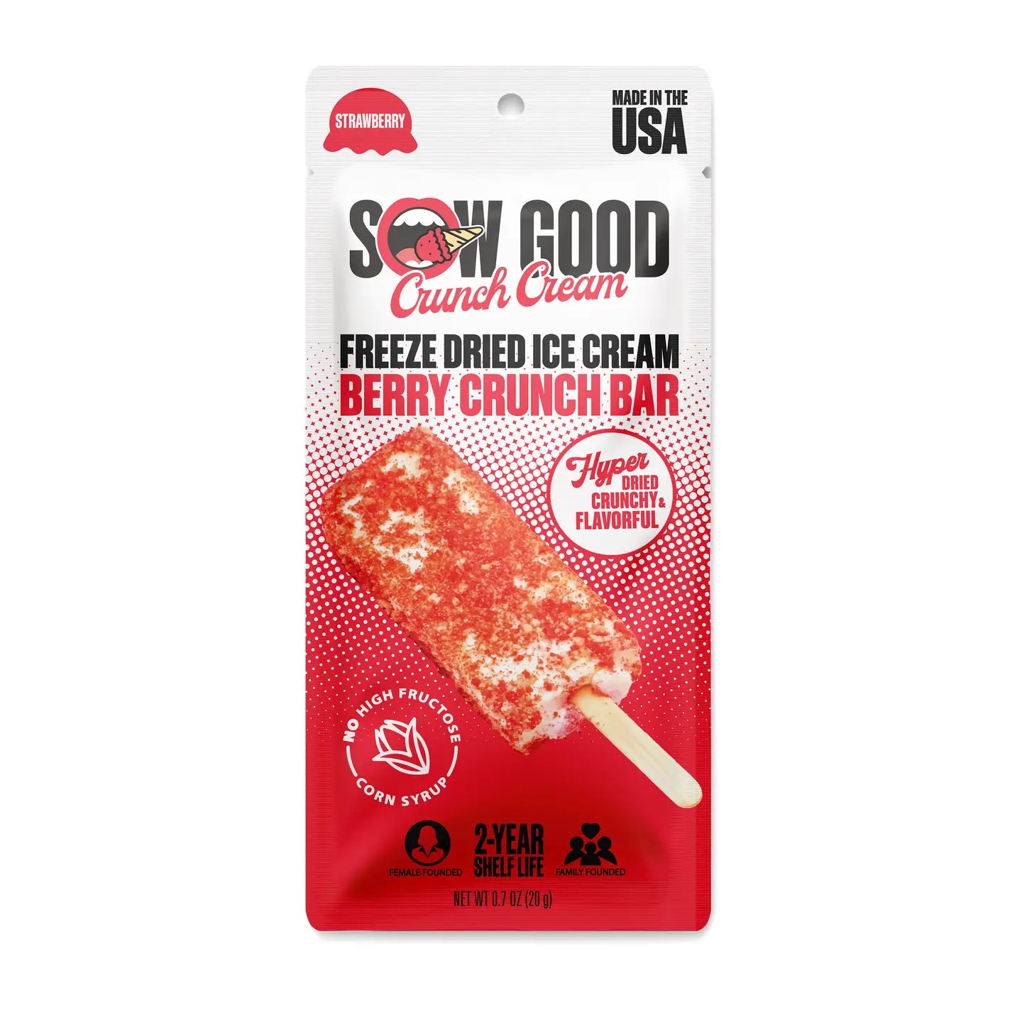 Freeze Dried Berry Crunch Bar