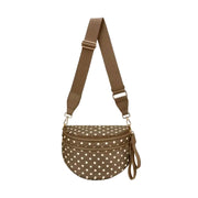 Brown Dot Bum Bag