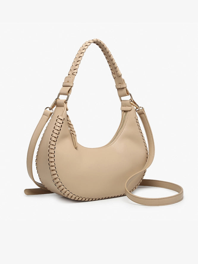 Aria Taupe Shoulder Bag