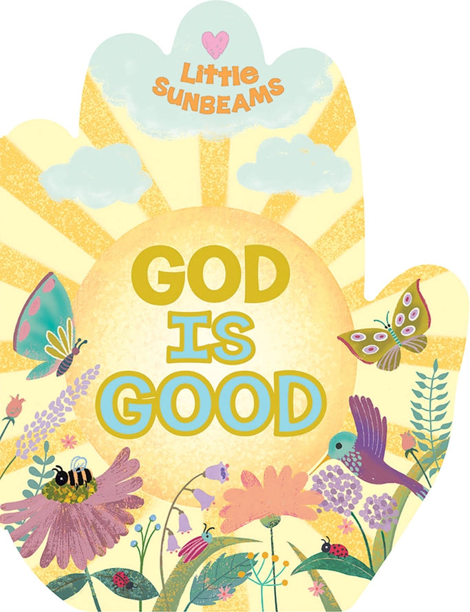 God Is Good Praying Hands Shaped Board Book