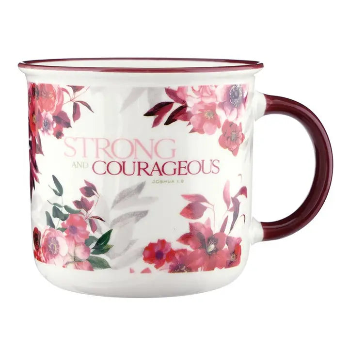 Strong & Courageous Mug