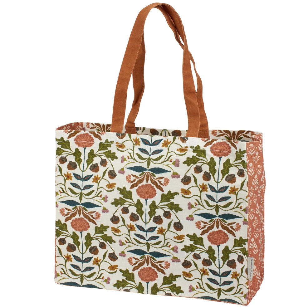 Folk Floral Tote