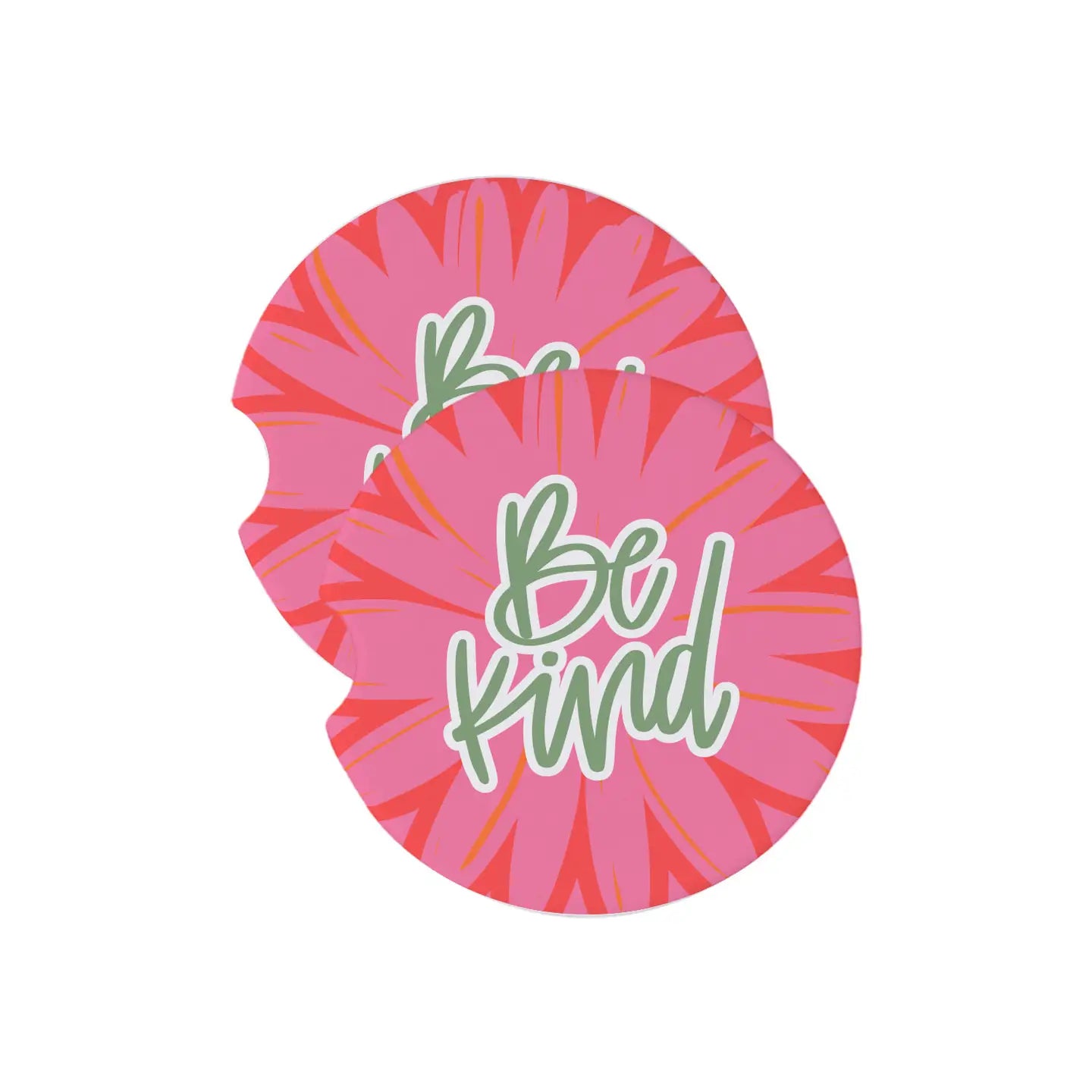 Be Kind Car Coaster Set