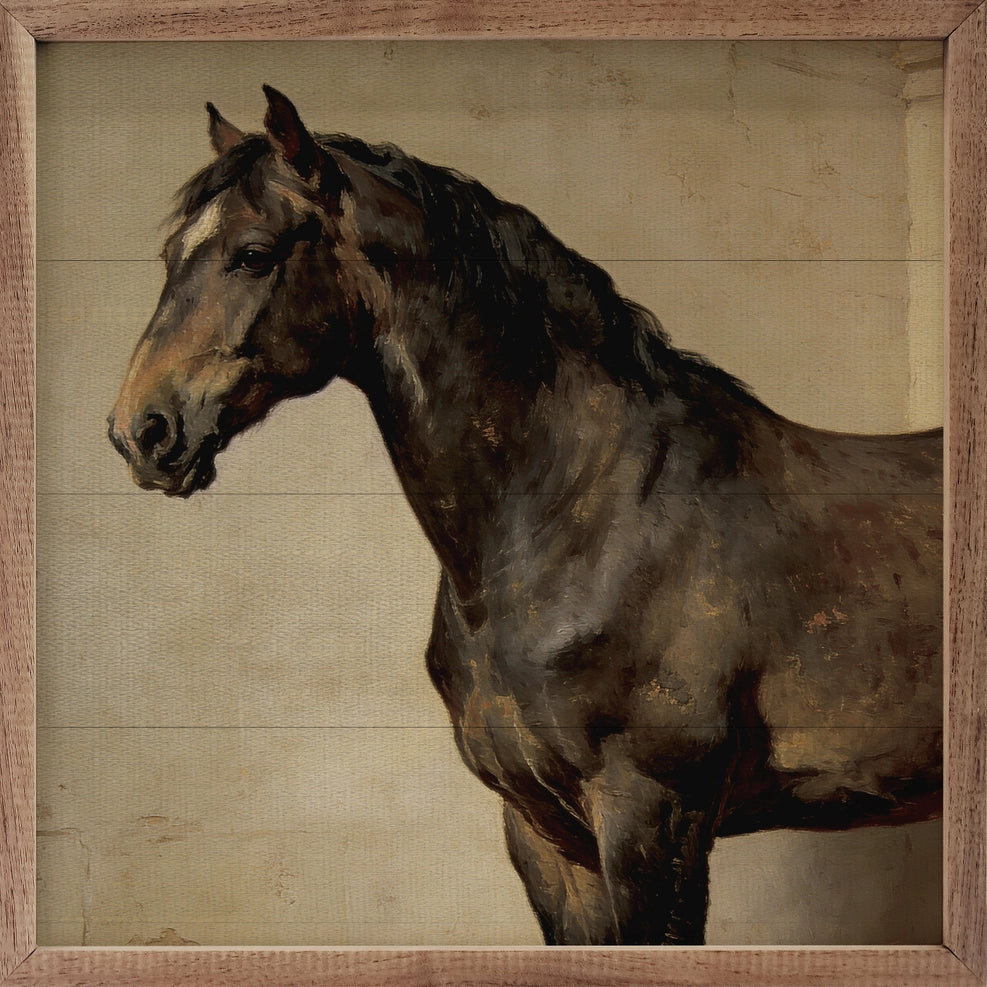 Victorian Draft Horse Wall Art