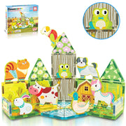26pc Magnetic Tile Farm Theme Set