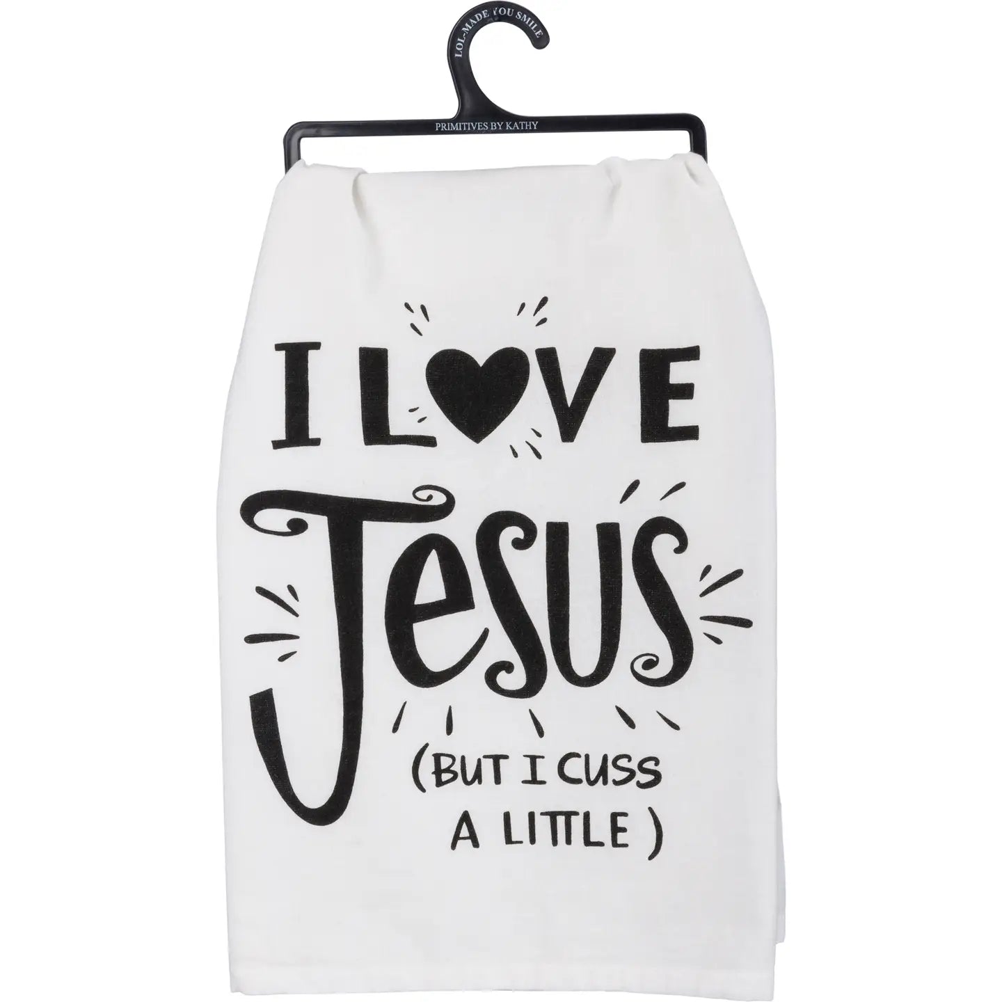 I Love Jesus Kitchen Towel