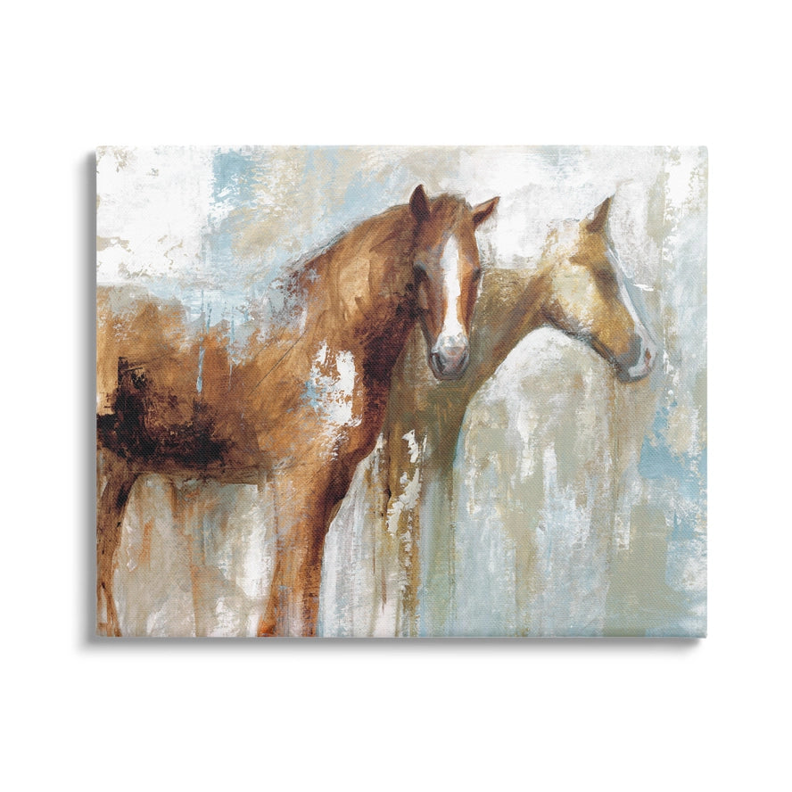 Horse Pair Canvas Art