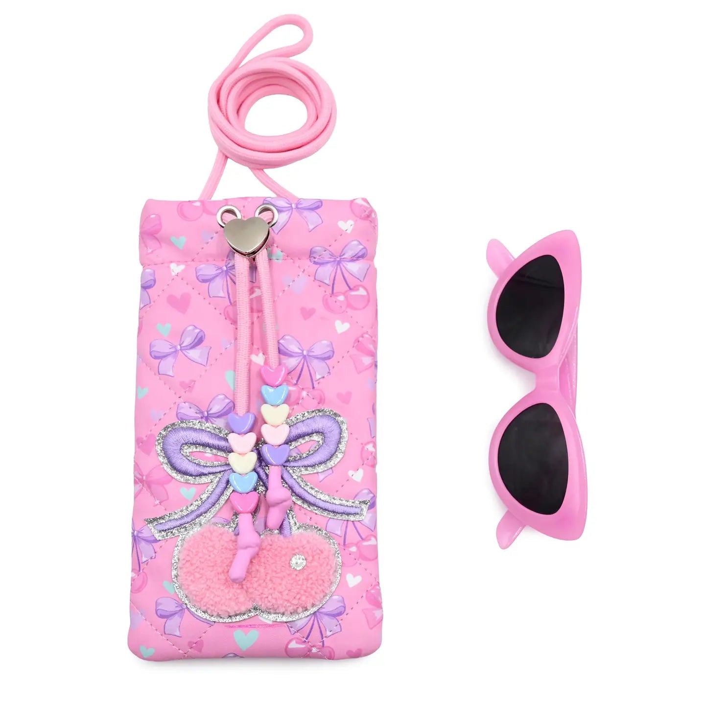 Cherry Bows Sunglasses & Case
