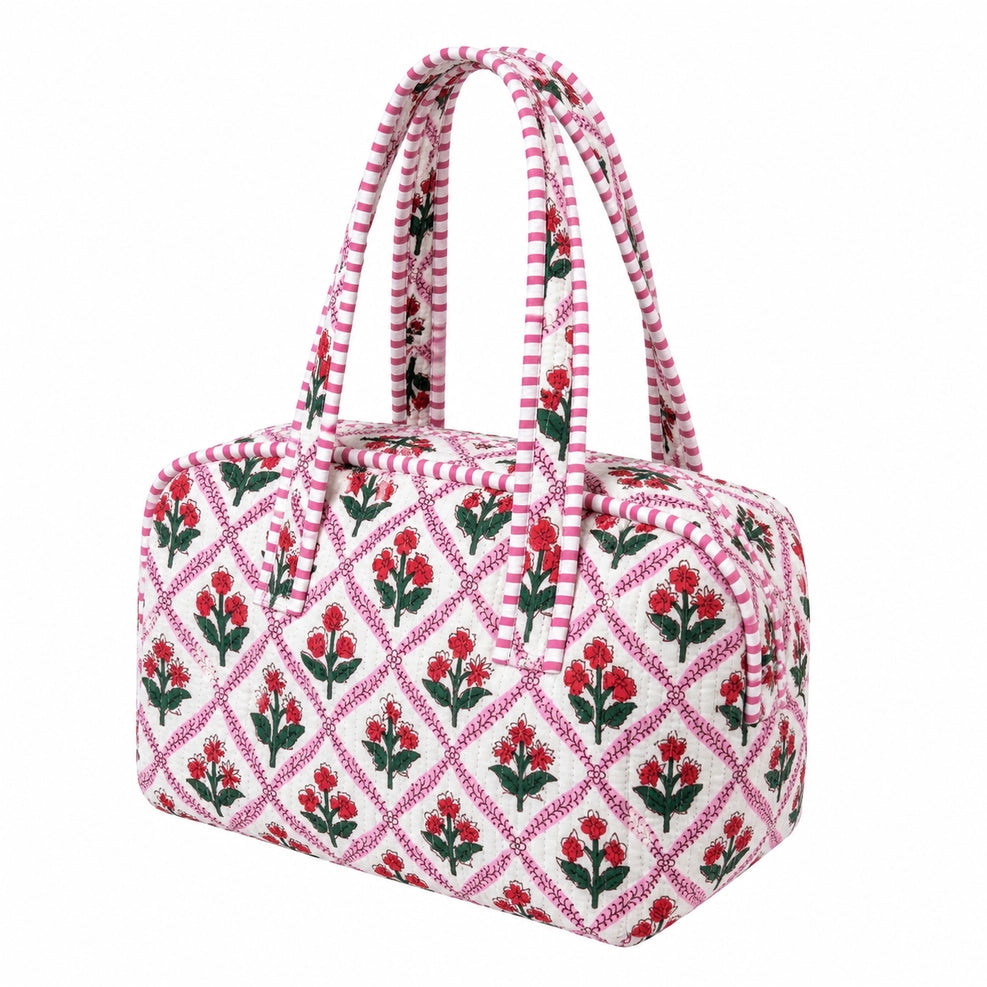 Petals & Punch Mini Duffel