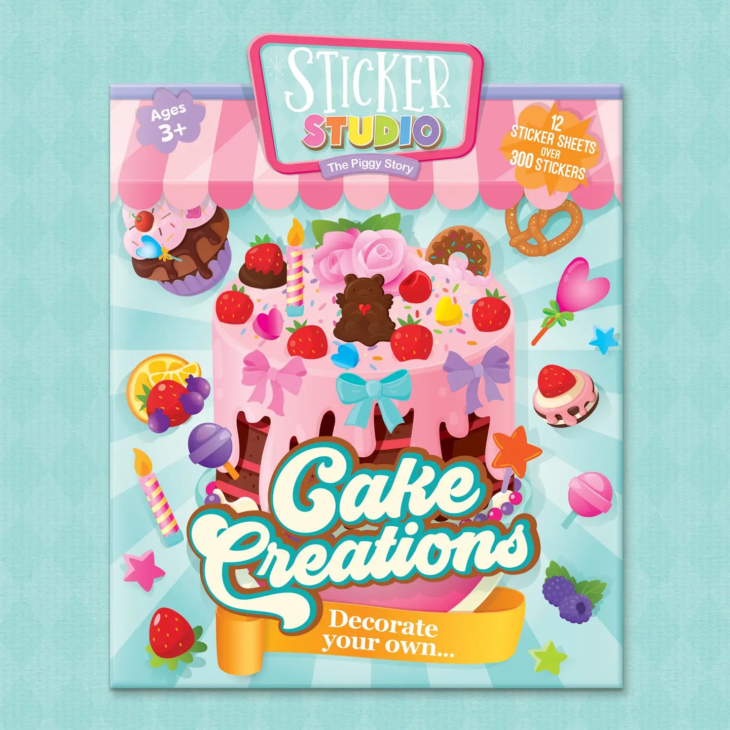 Cakes Production Sticker Cake Creations Sticker Studio – Sisters Boutique & Gifts, Inc.