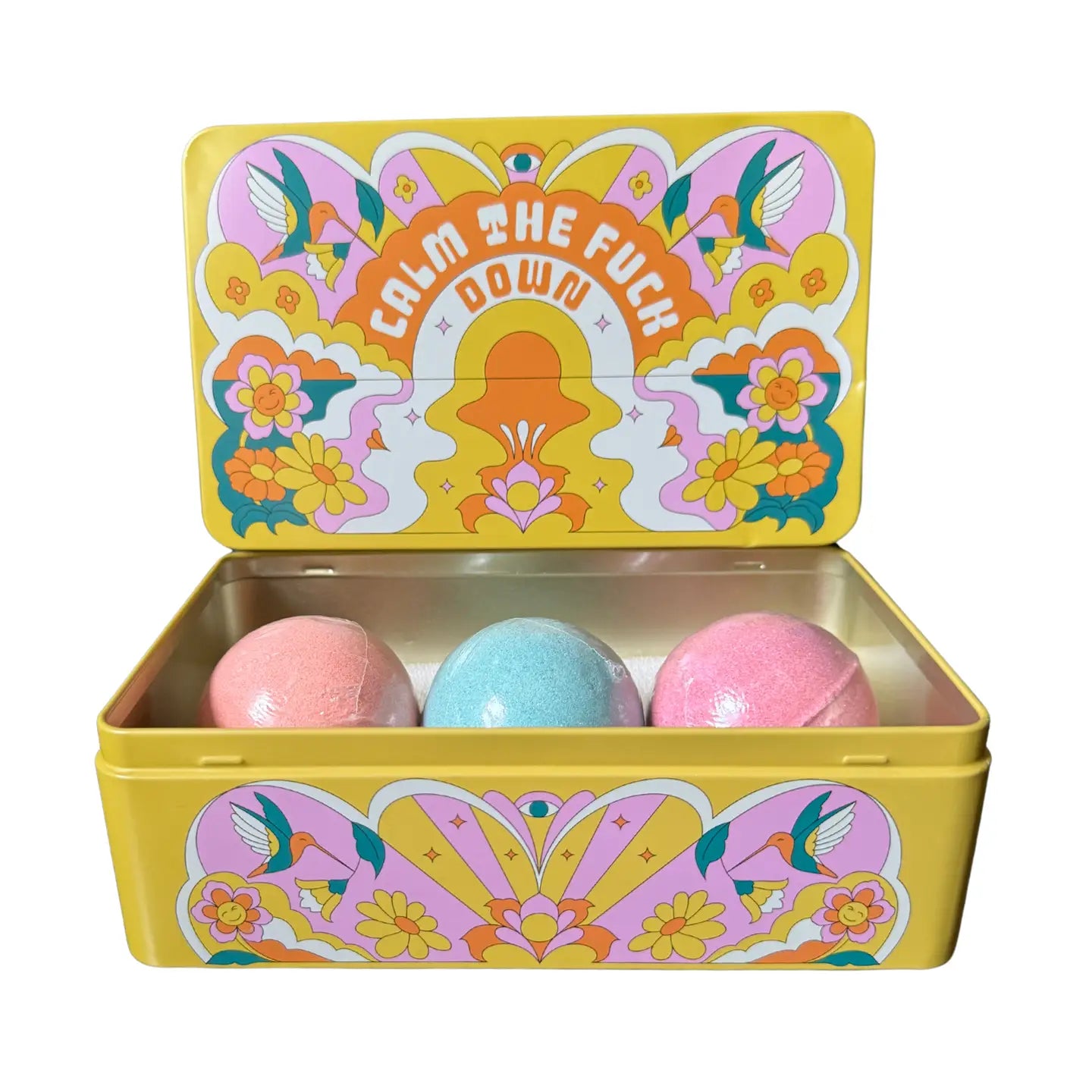 Calm The Fuck Down Bath Bomb Set