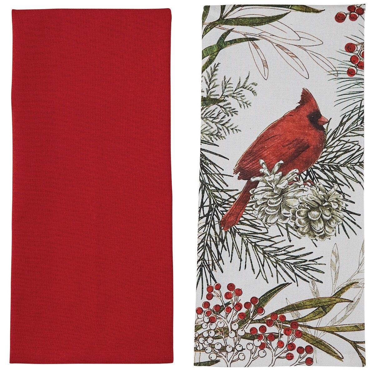 Cardinal Dish Towel Set