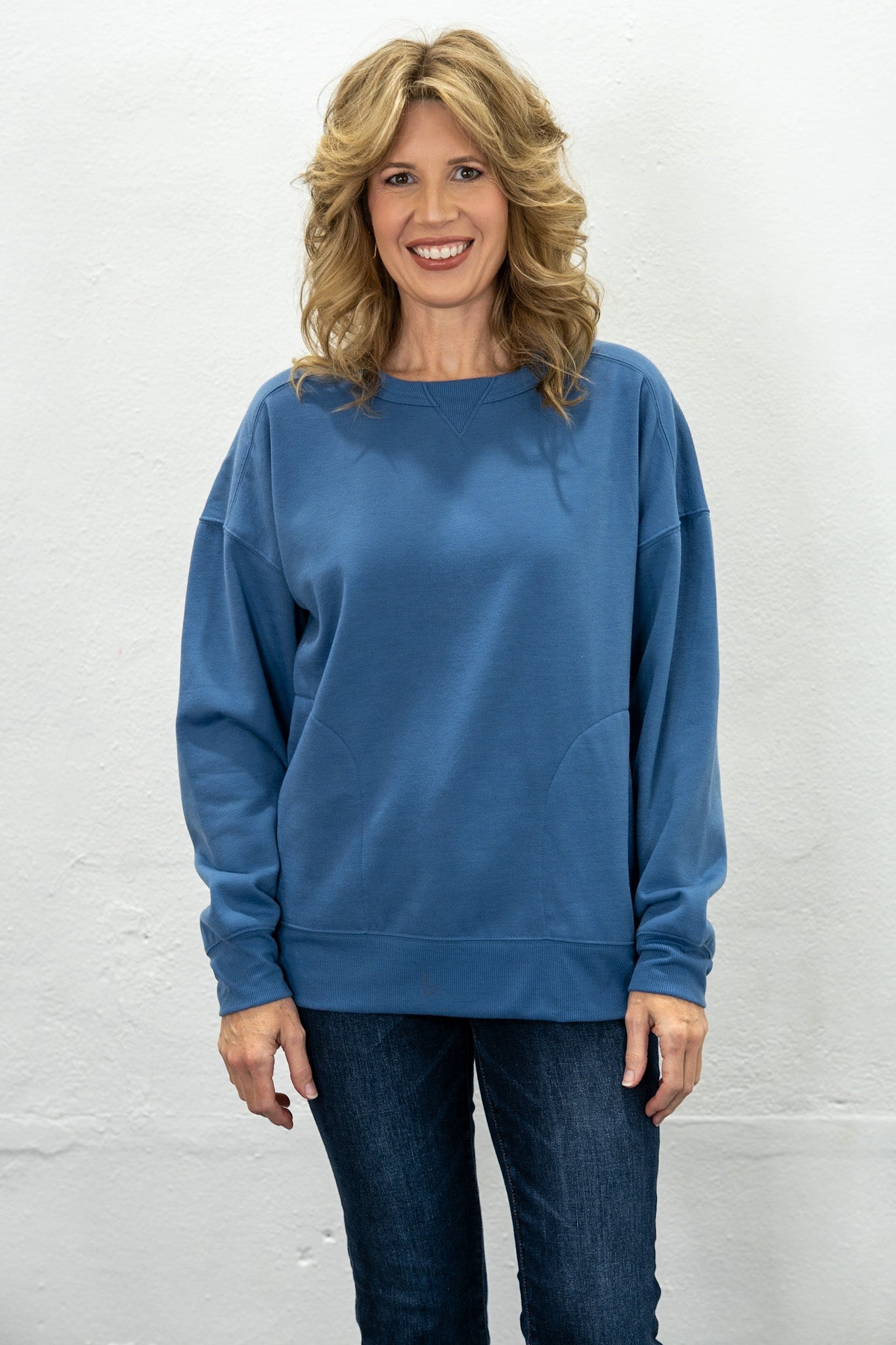 Comfort Club Blue Sweatshirt