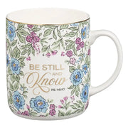 Be Still Floral Mug