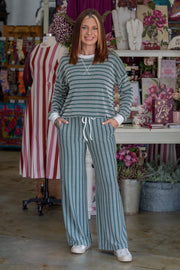 Kelsi Hunter Green Pant Set