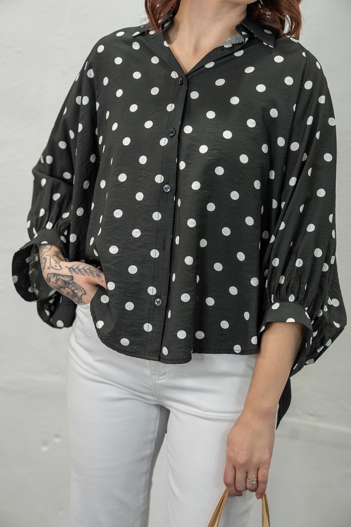 Dottie June Button Down Blouse