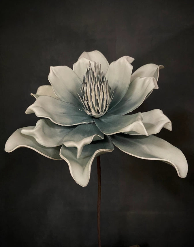 Large Sea Blue Foam Flower