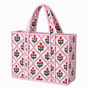 Petals & Punch Large Tote
