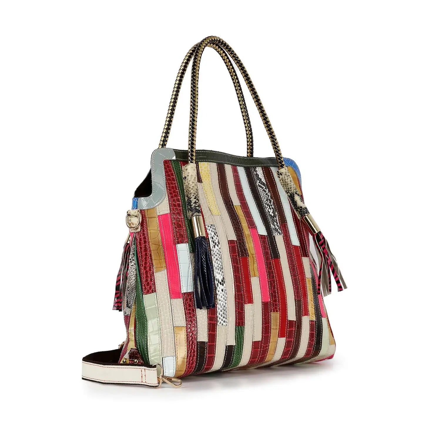 Leeza Leather Tall Tote