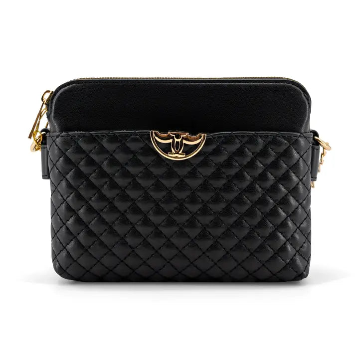 Elara Black Crossbody